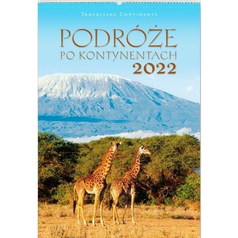 2024 Kalendarz Ścienny Lucrum Podróże po kontynentach